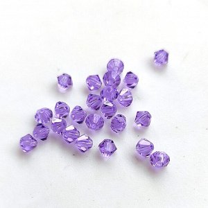 Биконус 4мм PRECIOSA violet