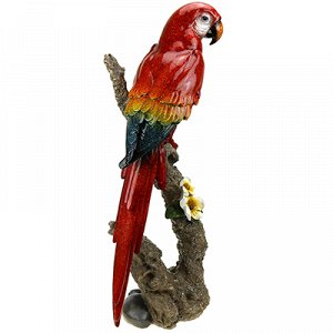 Скульптура-фигура из полистоуна "Попугай большой" 68см (Китай)
