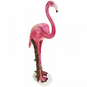 Скульптура-фигура из полистоуна "Фламинго" 30см (Китай)