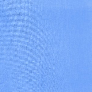 Штора на шторной ленте, комплект 2 штуки 140х260см "Лен" голубой, 100% полиэстер, упаковка ПВХ на молнии с ручкой (Китай)