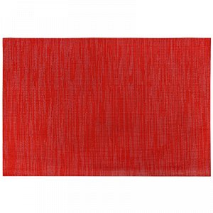 Салфетка "Торжество" 30х45см, двойная, полиэстер с люрексом, красный (Китай)