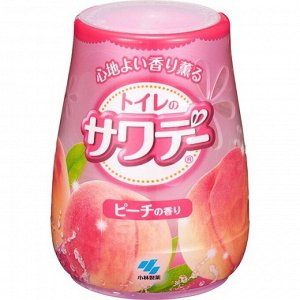 Освежитель воздуха для туалета Sawaday «Peach» (гелевый) 140 г / 24