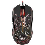 Мышь Defender Core GM-330L RGB black, игровая, 3200 dpi, 6 кнопок USB (52330)