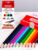 Карандаши цветные 12 цветов, ПИФАГОР &quot;Веселая такса&quot;, классические, заточенные, 181806