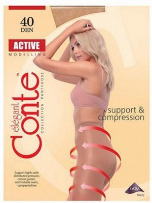 Conte Active 40 Колготки с утягивающими шортиками