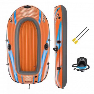 Надувная лодка Bestway "Kondor Elite 2000" 196 х 106 см, весла, насос, до 120 кг