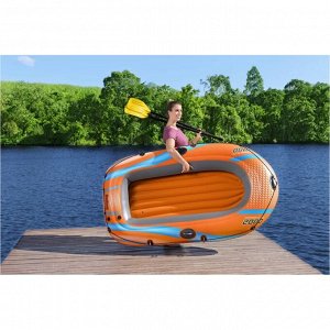 Надувная лодка Bestway "Kondor Elite 2000" 196 х 106 см, весла, насос, до 120 кг