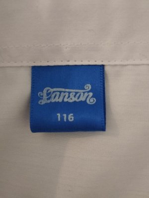 Рубашка белая Lanson 116 р, идеальное сост