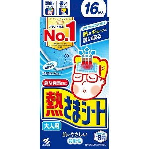 Kobayashi Pharmaceutical Sheet for Adults - охлаждающие пластыри