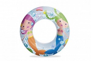 Надувной круг для плаванья Bestway, 51 см "Морские животные" 3-6 лет