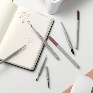 Kарандаш для бровей Rom&nd Han All Flat Brow #C2 Grace Taupe, 0.17г