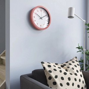 TJALLA, Настенные часы, розовые, 28 см