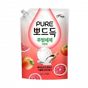 Pigeon Pure Grapefruit Средство для мытья посуды с ароматом Грейпфрута, 1.2л (мягкая упаковка)