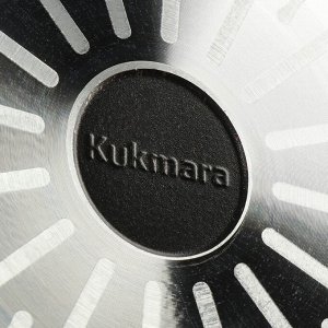 Сковорода алюминий, 26 см, антипригарное покрытие, Kukmara, Granit Ultra Red Induction, индукция, сгаи260а