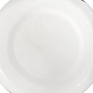 Кастрюля эмалированная сталь, 5 л, с крышкой, крышка стекло, цилиндрическая, Керченский металлургический завод, 42304-162/4.02-У4, в ассортименте