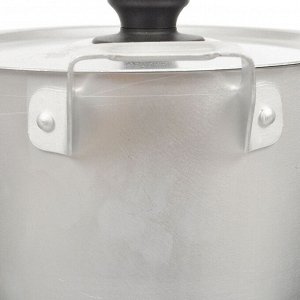 Кастрюля алюминий, 2.5 л, с крышкой, крышка алюминий, Scovo, МТ-004