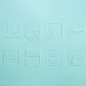 Форма для запекания силикон, 20х29х6.5 см, прямоугольная, Daniks, Квантум, Y4-5176