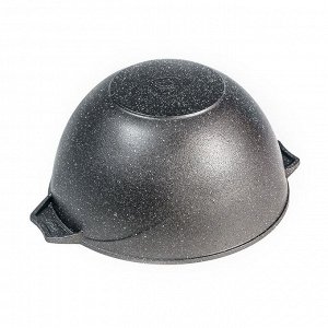 Казан алюминий, антипригарное покрытие, 4 л, Гранит, с крышкой, Мечта, 54701