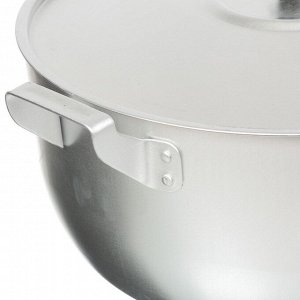 Кастрюля алюминий, 13 л, с крышкой, крышка алюминий, Scovo, МШ-019