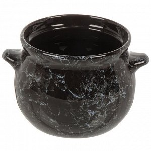 Горшок для жаркого керамика, 0.65 л, Борисовская керамика, Пиканто Вуаль, ВУА00022995