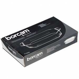 Форма для запекания стекло, 21х35.5 см, 2.75 л, прямоугольная, Borcam, 59974