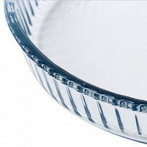 Форма для запекания стекло, 2 шт, 1.72, 2.95 л, круглая, Borcam, 159022