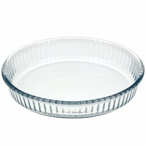 Форма для запекания стекло, 26 см, 1.72 л, круглая, Borcam, 59044/12