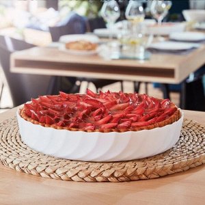 Форма для запекания стеклокерамика, 26х26 см, круглая, Luminarc, Smart Cuisine Trianon, P4021/Q4014
