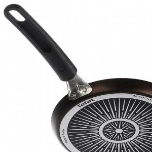 Блинница алюминий, 22 см, антипригарное покрытие, Tefal, Strength, 042 31 522, бакелитовая ручка