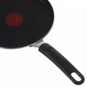 Блинница алюминий, 22 см, антипригарное покрытие, Tefal, Strength, 042 31 522, бакелитовая ручка