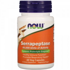 Серрапептаза 60,000 SU  SERRAPEPTASE 60,000 SU