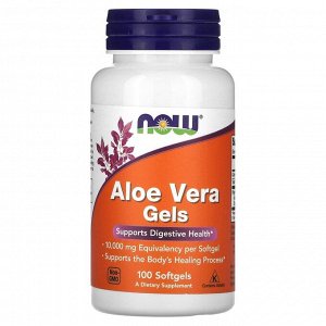 Алоэ Вера 10,000 мг  ALOE VERA SOFTGEL 10,000mg