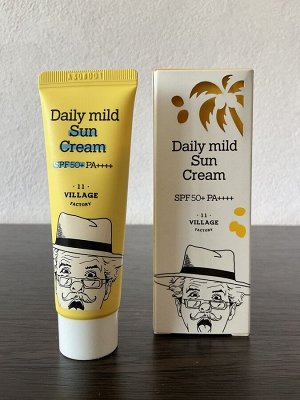 Village 11 Factory Солнцезащитный крем для лица SPF50+ PA++++, 25 мл