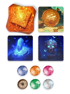 Настольная игра «Сокровища затерянных цивилизаций», 77 карт, 8+
