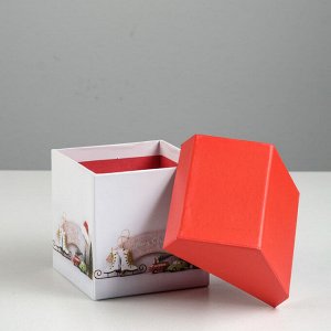 Набор коробок 4 в 1 "С Рождеством!", 15 х 15 х 18 - 10,5 х 10,5 х 13 см