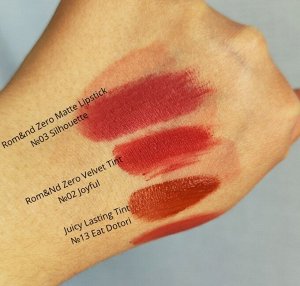 Нежный бархатный тинт для губ Zero Velvet Tint, #02 joyful