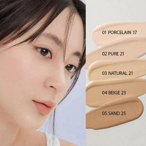 Лёгкий увлажняющий кушон Rom&nd Bare Water Cushion SPF38 PA+++ #03 Natural 21, 20г