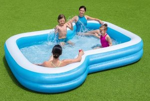 Бассейн для всей семьи Bestway 54321 - 3,05м*2,74м*46см, Голубой, шт