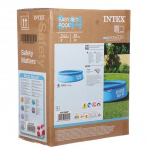 INTEX Наземный бассейн Изи Сет 244х61см, 28106NP