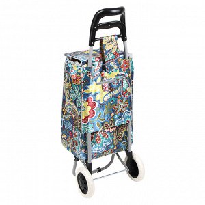 VETTA Тележка + сумка, до 30кг, 36x26x95см, 32л, 600D полиэстер, колеса ЭВА d16см
