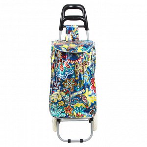 VETTA Тележка + сумка, до 30кг, 36x26x95см, 32л, 600D полиэстер, колеса ЭВА d16см