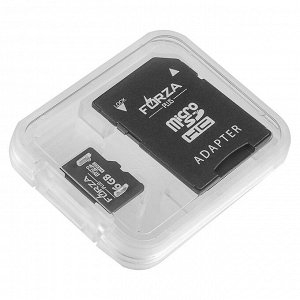 FORZA Карта с адаптером, SMART, Micro SD, 16Гб, 10класс