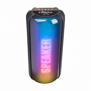 FORZA Колонка беспроводная ShineBar, 6 Вт, 1200мАч, USB BT5.3, черный