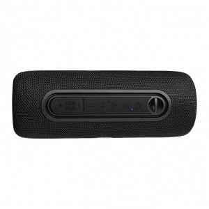 BY Колонка беспроводная EchoTube 8Вт, 2000мАч, BT5.3, USB, AUX, тканевый корпус, черный