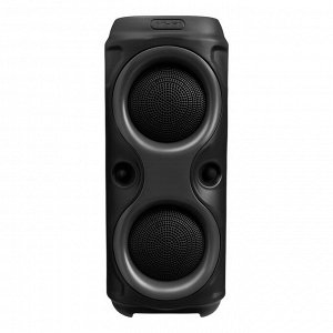 FORZA Колонка беспроводная GlowTower, 10 Вт, 1500мАч, TWS, USB, BT5.3, черный