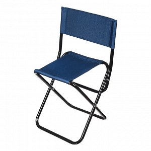 РУССО ТУРИСТО Стул туристический, складной со спинкой, до 90кг, 32х34х58см, труба сталь 16х1мм