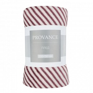 PROVANCE Хейзел Плед микрофибра, 130х150см, 180гр/м, 2 дизайна
