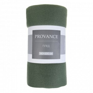 PROVANCE Хейзел Плед флис, 180х200см, 130гр/м, 2 цвета