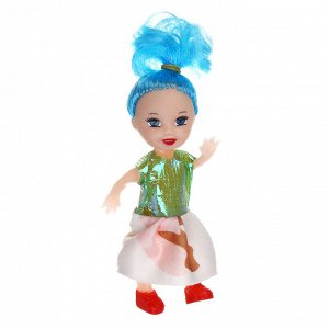 ИГРОЛЕНД Кукла с очками, PVC, PP, ABS, 10,5х4х14 см, 2 диз.