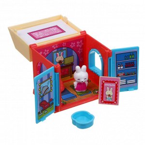 ИГРОЛЕНД Набор игровой, сюрприз, "Кукольный домик", ABS, 18,5х17х4,5, 3 дизайна